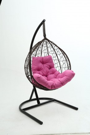 Подвесное кресло Бароло (коричневый/розовый) в Чайковском - chaykovskiy.ok-mebel.com | фото