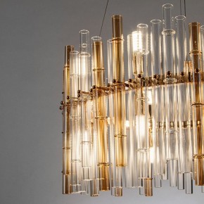 Подвесной светильник Arte Lamp Crystalla A4111LM-16GO в Чайковском - chaykovskiy.ok-mebel.com | фото 3