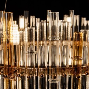 Подвесной светильник Arte Lamp Crystalla A4111LM-16GO в Чайковском - chaykovskiy.ok-mebel.com | фото 6