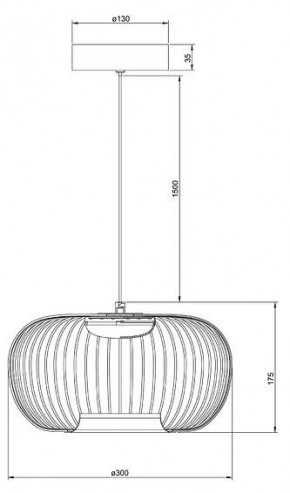 Подвесной светильник Arte Lamp Flare A3527SP-12BK в Чайковском - chaykovskiy.ok-mebel.com | фото 3