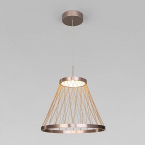 Подвесной светильник Eurosvet Cesta 40016/1 LED коричневый в Чайковском - chaykovskiy.ok-mebel.com | фото 2