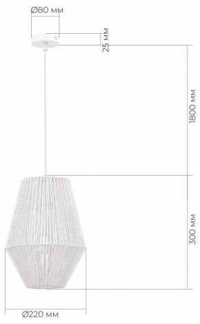Подвесной светильник EVOLUCE ETTAN SLE6025-513-01 в Чайковском - chaykovskiy.ok-mebel.com | фото 6