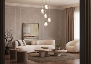 Подвесной светильник Maytoni Aura MOD016PL-05BS в Чайковском - chaykovskiy.ok-mebel.com | фото 4