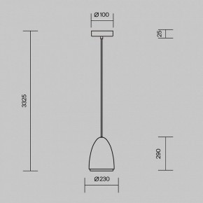 Подвесной светильник Maytoni Pilastro MOD430PL-01CM в Чайковском - chaykovskiy.ok-mebel.com | фото 5
