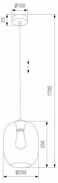 Подвесной светильник TK Lighting Elio 5971 Elio в Чайковском - chaykovskiy.ok-mebel.com | фото 4