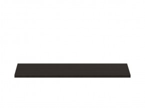 Полка ОРИОН для шкафа широкая, цвет Дуб Венге в Чайковском - chaykovskiy.ok-mebel.com | фото 2