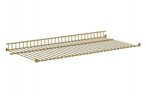 Полка сотовая L695 (золото) в Чайковском - chaykovskiy.ok-mebel.com | фото