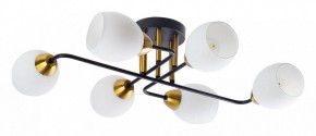 Потолочная люстра Arte Lamp Andrea A8141PL-6BK в Чайковском - chaykovskiy.ok-mebel.com | фото
