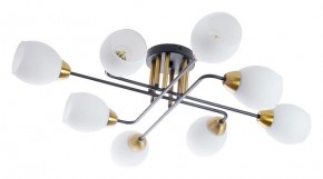 Потолочная люстра Arte Lamp Andrea A8141PL-8BK в Чайковском - chaykovskiy.ok-mebel.com | фото