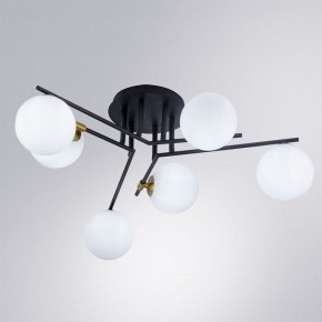 Потолочная люстра Arte Lamp Gemini A2243PL-6BK в Чайковском - chaykovskiy.ok-mebel.com | фото 2
