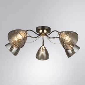 Потолочная люстра Arte Lamp Lily A4366PL-5BK в Чайковском - chaykovskiy.ok-mebel.com | фото 2