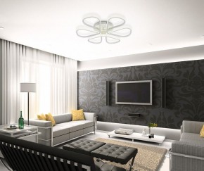 Потолочная люстра Natali Kovaltseva COBRA LED LAMPS 81121/7C в Чайковском - chaykovskiy.ok-mebel.com | фото 8