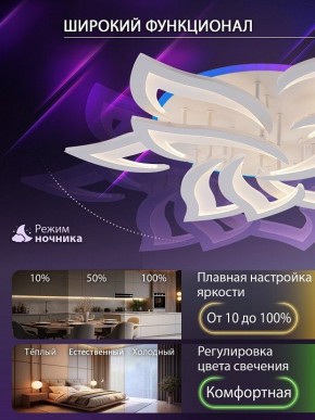 Потолочная люстра Natali Kovaltseva OLIMP LED LAMPS 81435 в Чайковском - chaykovskiy.ok-mebel.com | фото 6
