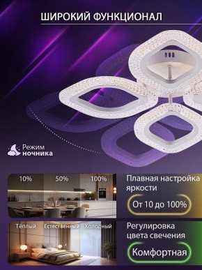 Потолочная люстра Natali Kovaltseva SM LED LAMPS 81455 в Чайковском - chaykovskiy.ok-mebel.com | фото 6