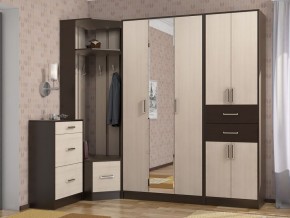 Прихожая ДИАНА-4 сек №10 (Венге/Дуб молочный) в Чайковском - chaykovskiy.ok-mebel.com | фото 3