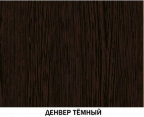 Шкаф №616 "Инна" Денвер темный в Чайковском - chaykovskiy.ok-mebel.com | фото 4