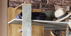 Прихожая Кензо (крафт/бетон) вешалка+шкаф в Чайковском - chaykovskiy.ok-mebel.com | фото 6