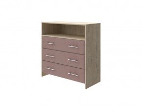 PROxSON Комод Varna (ЛДСП Бунратти+ткань Бунратти/Ultra Горячий шоколад) 90x40 в Чайковском - chaykovskiy.ok-mebel.com | фото