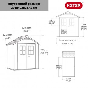 Сарай Окланд 754 (OAKLAND 754) в Чайковском - chaykovskiy.ok-mebel.com | фото 2