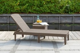 Шезлонг Джайпур (Jaipur Sun lounger) капучино в Чайковском - chaykovskiy.ok-mebel.com | фото 2