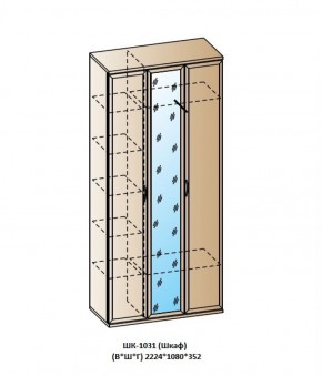 ШК-1031 (Шкаф) в Чайковском - chaykovskiy.ok-mebel.com | фото