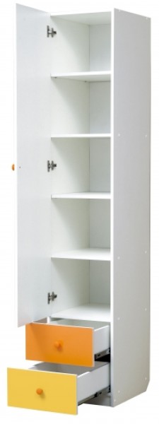Шкаф 1-но дверный с ящиками Радуга (400) в Чайковском - chaykovskiy.ok-mebel.com | фото 2