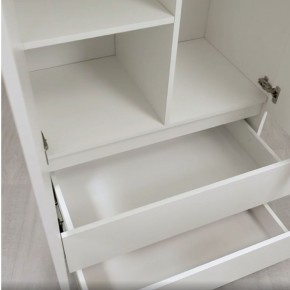 Шкаф 2-х створчатый Симпл ШК-03 (белый) в Чайковском - chaykovskiy.ok-mebel.com | фото 6