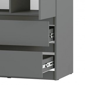 Шкаф 2-х створчатый Симпл ШК-03 (графит) в Чайковском - chaykovskiy.ok-mebel.com | фото 9