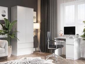 Шкаф 2-ств. с 2 ящиками "Бьянко" в Чайковском - chaykovskiy.ok-mebel.com | фото 4