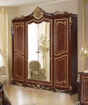 Шкаф 4-х дверный с зеркалами (19.144) Джоконда в Чайковском - chaykovskiy.ok-mebel.com | фото