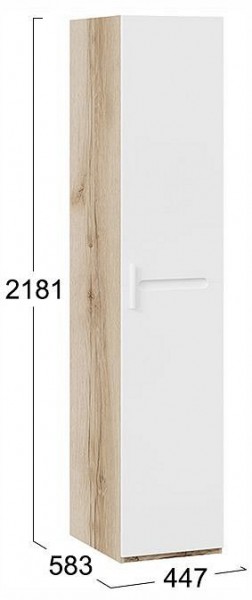 Шкаф для белья Фьюжн ТД-260.07.01 в Чайковском - chaykovskiy.ok-mebel.com | фото 4
