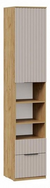 Шкаф комбинированный Хилтон Исп. 2 в Чайковском - chaykovskiy.ok-mebel.com | фото 2
