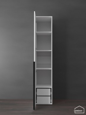 Шкаф Linnea MHR-1-3 2050х400х510 (Белый-М 11.1.2) в Чайковском - chaykovskiy.ok-mebel.com | фото 7