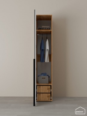 Шкаф Linnea MHR-1-3 2050х400х510 (ДВ-М 11.1.25) в Чайковском - chaykovskiy.ok-mebel.com | фото 5