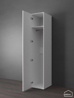 Шкаф Linnea MHR-1PO 2050х400х510 (Белый-М 11.1.1) в Чайковском - chaykovskiy.ok-mebel.com | фото 4