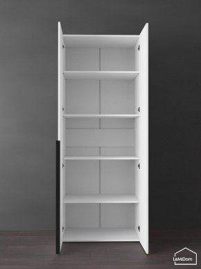 Шкаф Linnea MHR-2-2 2050х800х510 (Белый-М 11.1.2) в Чайковском - chaykovskiy.ok-mebel.com | фото 4