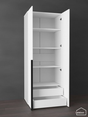 Шкаф Linnea MHR-2-4 2050х800х510 (Белый-М 11.1.2) в Чайковском - chaykovskiy.ok-mebel.com | фото 5