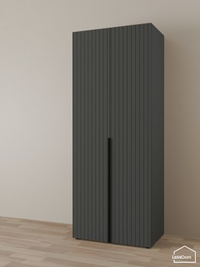 Шкаф Linnea MHR-2-4 2050х800х510 (Графит-М 11.1.25) в Чайковском - chaykovskiy.ok-mebel.com | фото