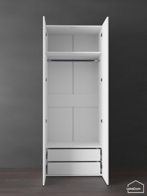 Шкаф Linnea MHR-2PO-3 2050х800х510 (Белый-М 11.1.1) в Чайковском - chaykovskiy.ok-mebel.com | фото 4