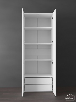 Шкаф Linnea MHR-2PO-4 2050х800х510 (Белый-М 11.1.2) в Чайковском - chaykovskiy.ok-mebel.com | фото 5