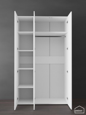 Шкаф Linnea MHR-3PO-1 2050х1200х510 (Белый-М 11.1.1) в Чайковском - chaykovskiy.ok-mebel.com | фото 5