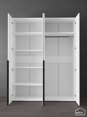 Шкаф Linnea MHR-4-1 2050х1600х510 (Белый-М 11.1.1) в Чайковском - chaykovskiy.ok-mebel.com | фото 4