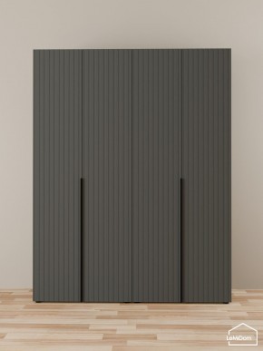 Шкаф Linnea MHR-4-1 2050х1600х510 (Графит-М 11.1.25) в Чайковском - chaykovskiy.ok-mebel.com | фото