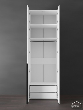 Шкаф с антресолью Linnea MHR-2A-3 2450х800х510 (Белый-М 11.1.1) в Чайковском - chaykovskiy.ok-mebel.com | фото 6
