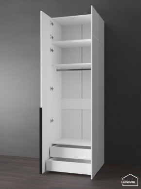 Шкаф с антресолью Linnea MHR-2A-3 2450х800х510 (Белый-М 11.1.2) в Чайковском - chaykovskiy.ok-mebel.com | фото 5