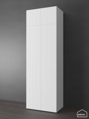 Шкаф с антресолью Linnea MHR-2POA-3 2450х800х510 (Белый-М 11.1.1) в Чайковском - chaykovskiy.ok-mebel.com | фото