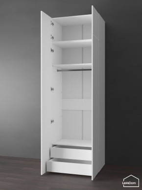 Шкаф с антресолью Linnea MHR-2POA-3 2450х800х510 (Белый-М 11.1.1) в Чайковском - chaykovskiy.ok-mebel.com | фото 6