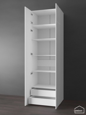 Шкаф с антресолью Linnea MHR-2POA-4 2450х800х510 (Белый-М 11.1.1) в Чайковском - chaykovskiy.ok-mebel.com | фото 5
