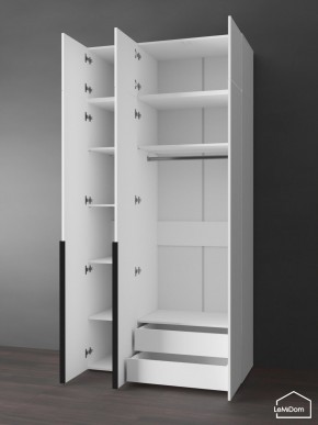 Шкаф с антресолью Linnea MHR-3A-2 2450х1200х510 (Белый-М 11.1.1) в Чайковском - chaykovskiy.ok-mebel.com | фото 5