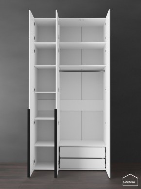 Шкаф с антресолью Linnea MHR-3A-2 2450х1200х510 (Белый-М 11.1.1) в Чайковском - chaykovskiy.ok-mebel.com | фото 6